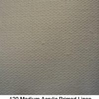 120 MEDIUM ACRYLIC PRIMED LINEN