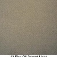 13 FINE OIL PRIMED LINEN