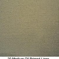 20 MEDIUM OIL PRIMED LINEN