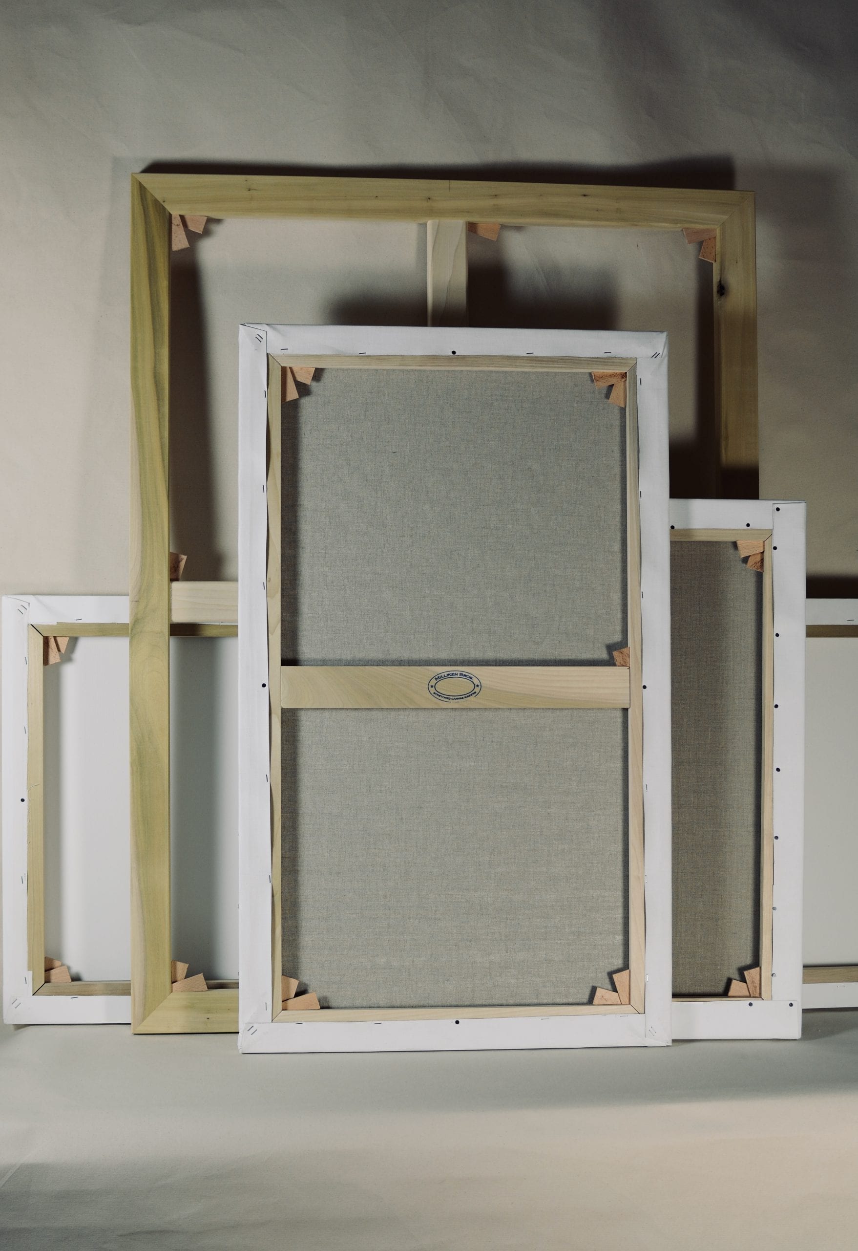 Canvas and stretcher frame